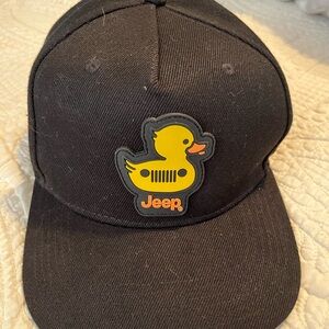 Open Road Jeep Black Cap with Yellow Duck